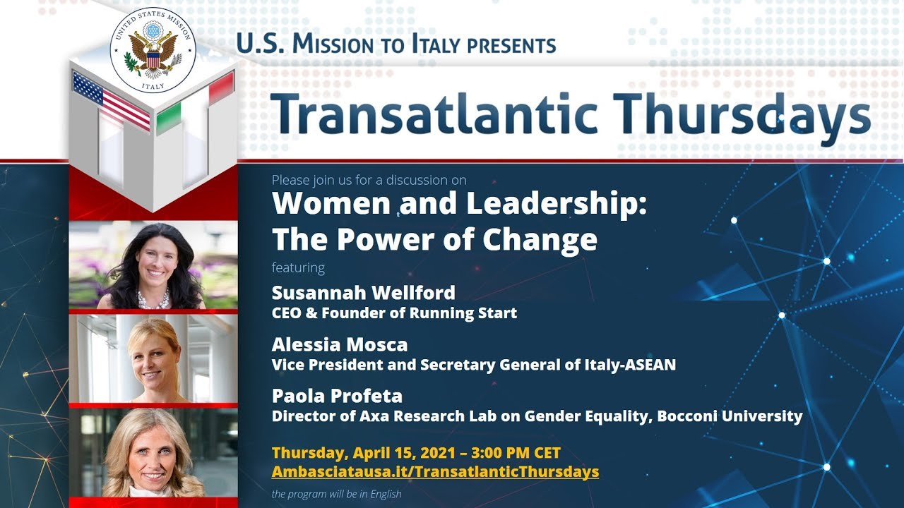 Transatlantic Thursday: Women and leadership, the power of change
