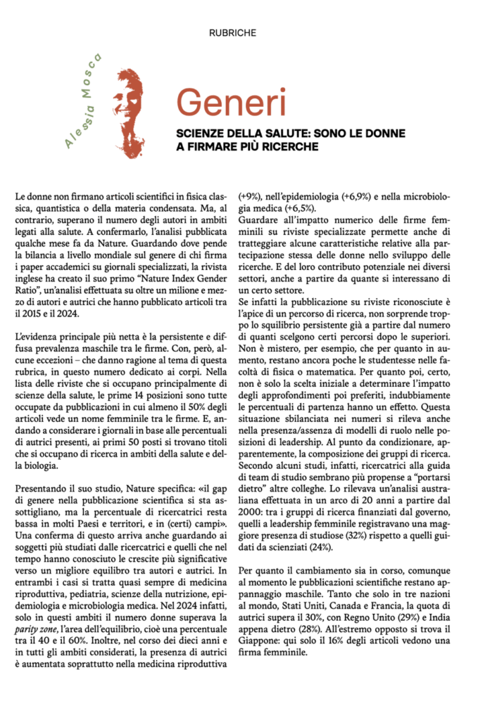 Generi, rubrica di DiverCity